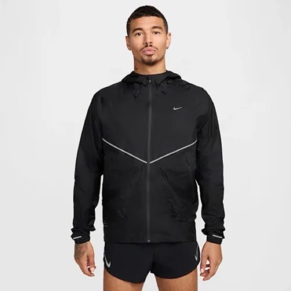 Nike Black Windbreaker Jacket
